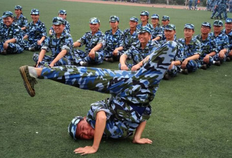 军训快报——22连通信工程军训花絮1